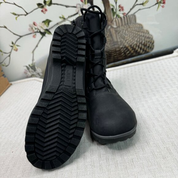 JBU Womens Waterproof Fargo 6M Winter Boots With Faux Fur Lining & Quilted Desig - Picture 9 of 9